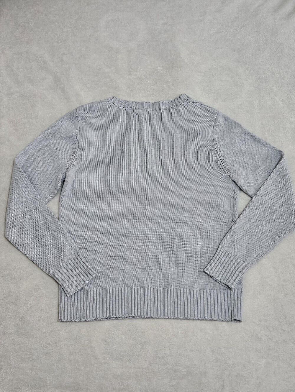 NEW Kiel James Patrick Hydrangea Embroidered Monogram Sweater Size S - Picture 3 of 11